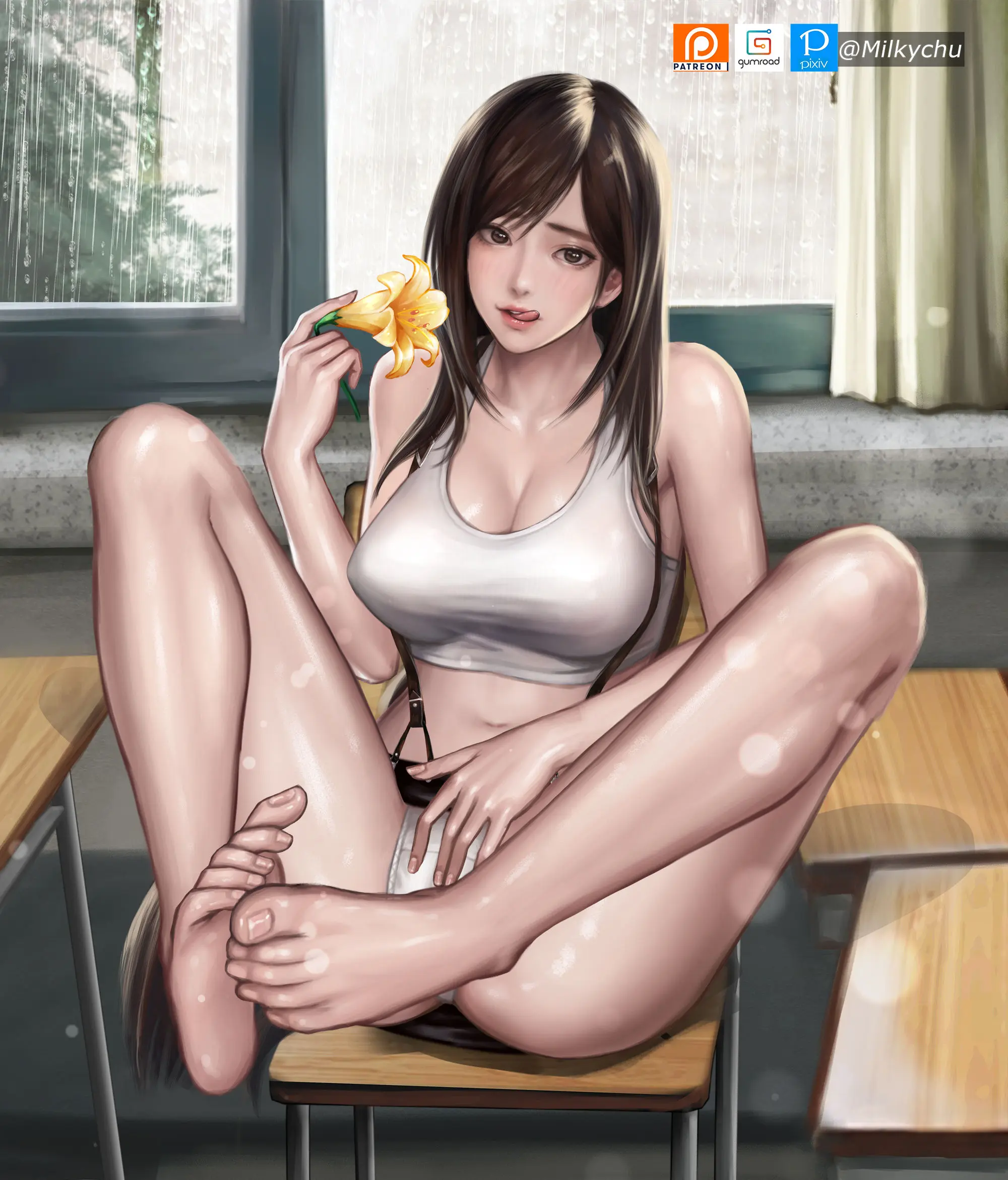 복학생 Tifa 빈강의실에서